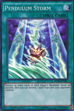 Pendulum Storm [BOSH-EN057] Super Rare | Play N Trade Winnipeg