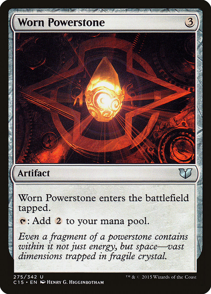 Worn Powerstone [Commander 2015] | Play N Trade Winnipeg