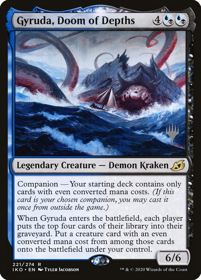 Gyruda, Doom of Depths (Promo Pack) [Ikoria: Lair of Behemoths Promos] | Play N Trade Winnipeg