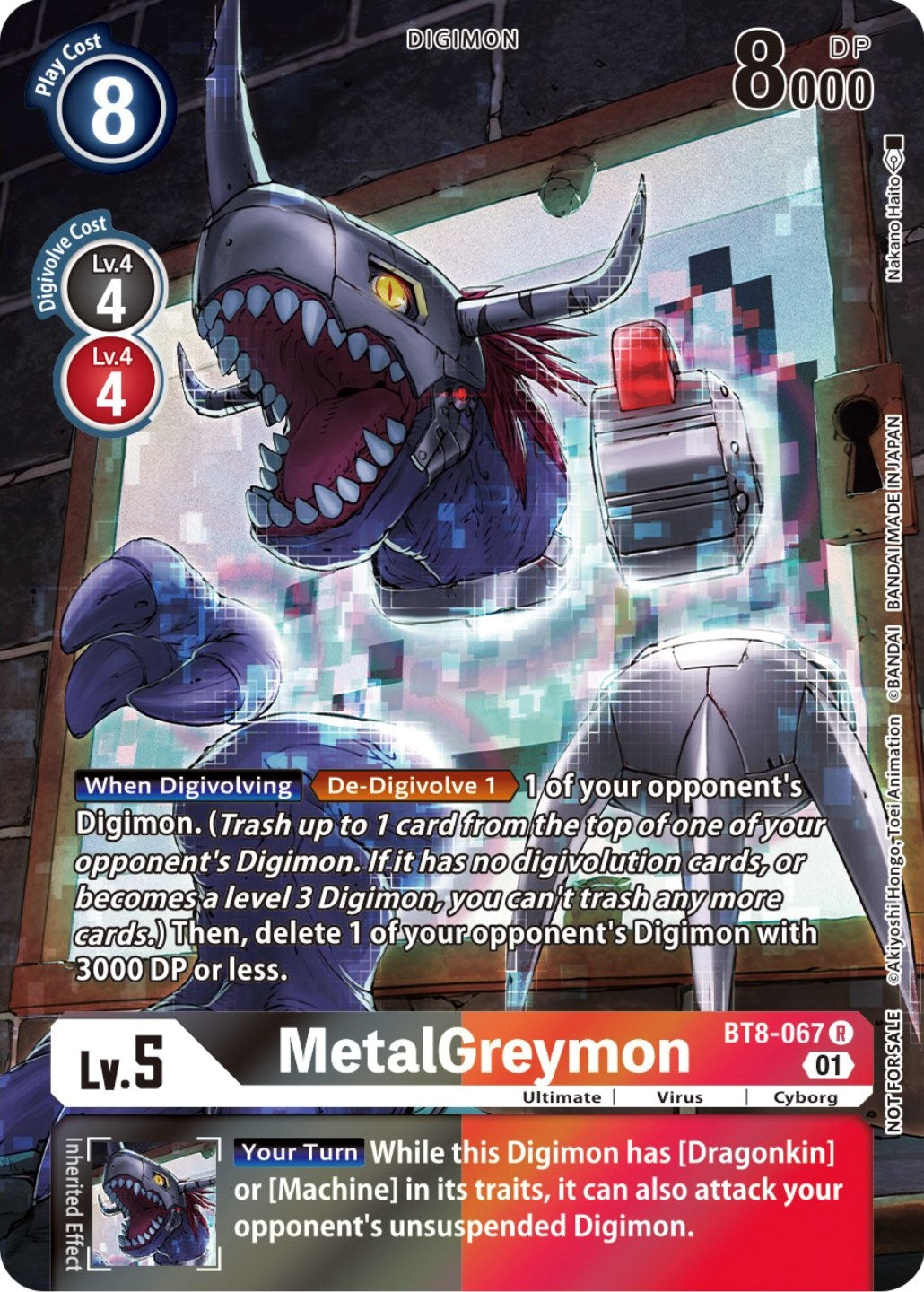 MetalGreymon [BT8-067] (25th Special Memorial Pack) [New Awakening Promos] | Play N Trade Winnipeg