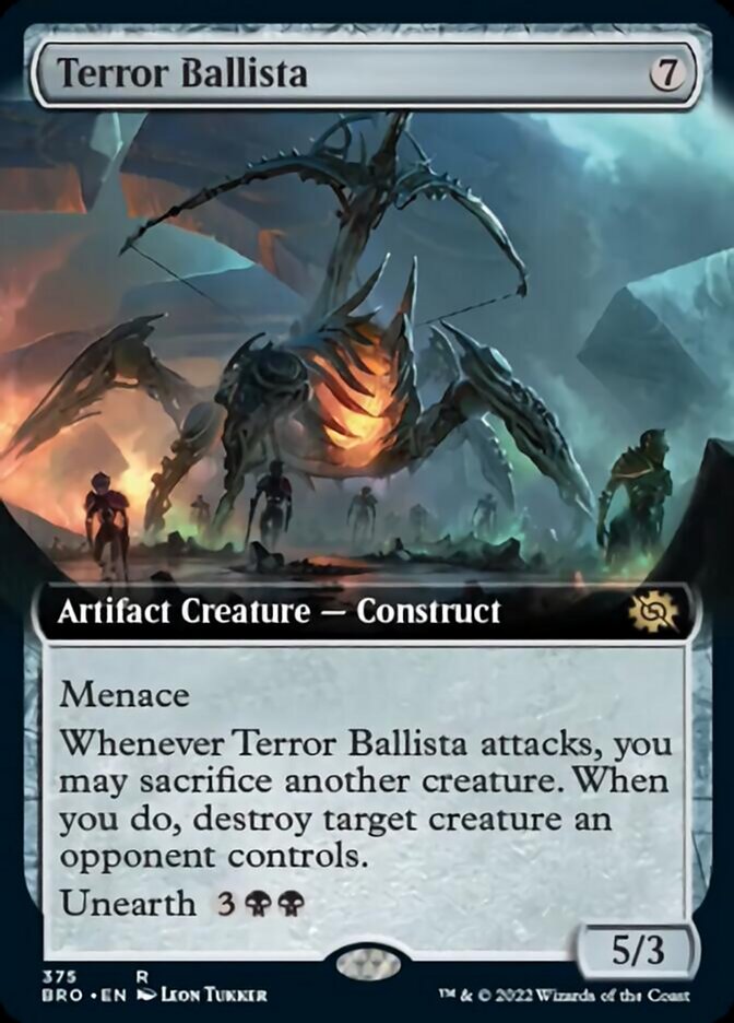 Terror Ballista (Extended Art) [The Brothers' War] | Play N Trade Winnipeg
