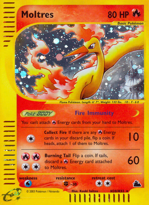 Moltres (H20/H32) [Skyridge] | Play N Trade Winnipeg