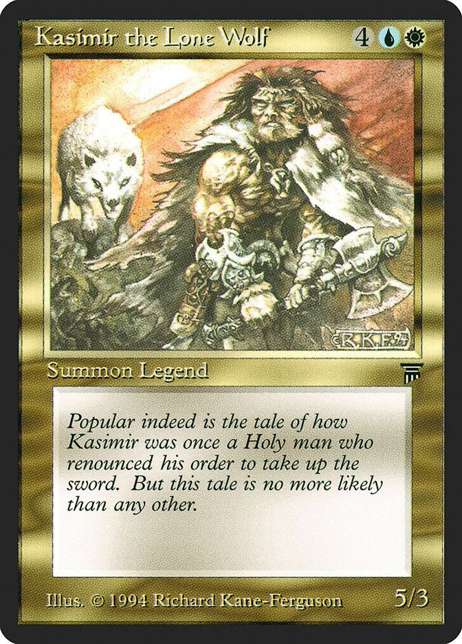 Kasimir the Lone Wolf [Legends] | Play N Trade Winnipeg