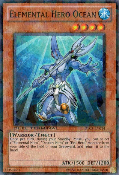 Elemental Hero Ocean [DT05-EN014] Common | Play N Trade Winnipeg