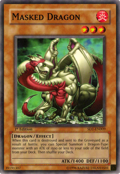 Masked Dragon [SD1-EN009] Common | Play N Trade Winnipeg