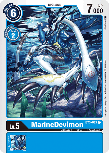 MarineDevimon [BT5-027] [Battle of Omni] | Play N Trade Winnipeg