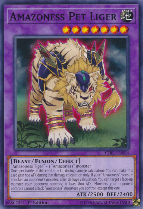 Amazoness Pet Liger [CIBR-EN094] Common | Play N Trade Winnipeg