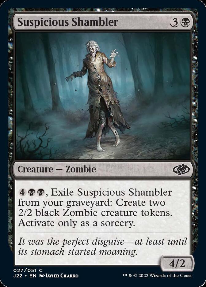 Suspicious Shambler [Jumpstart 2022] | Play N Trade Winnipeg