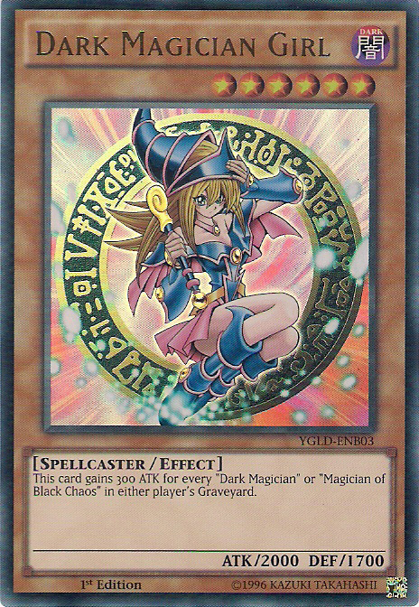Dark Magician Girl [YGLD-ENB03] Ultra Rare | Play N Trade Winnipeg