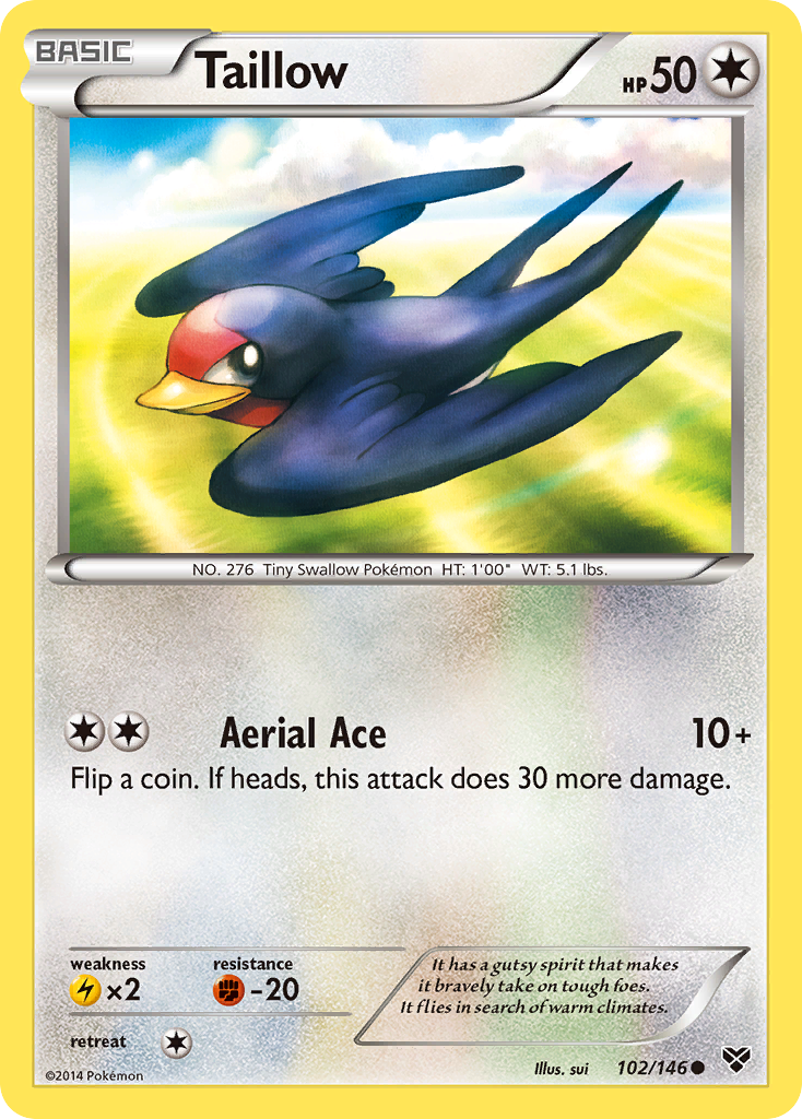 Taillow (102/146) [XY: Base Set] | Play N Trade Winnipeg