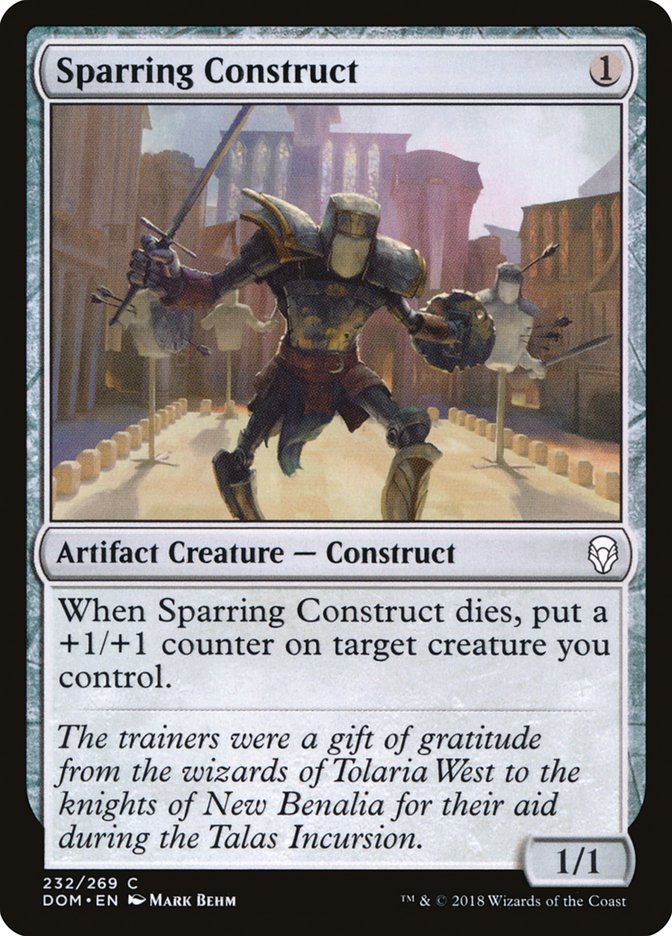 Sparring Construct [Dominaria] | Play N Trade Winnipeg