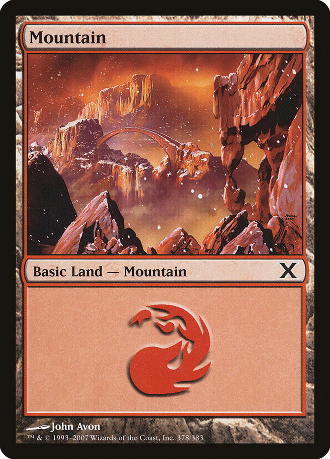 Mountain (378) [Tenth Edition] | Play N Trade Winnipeg