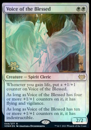 Voice of the Blessed [Innistrad: Crimson Vow Prerelease Promos] | Play N Trade Winnipeg