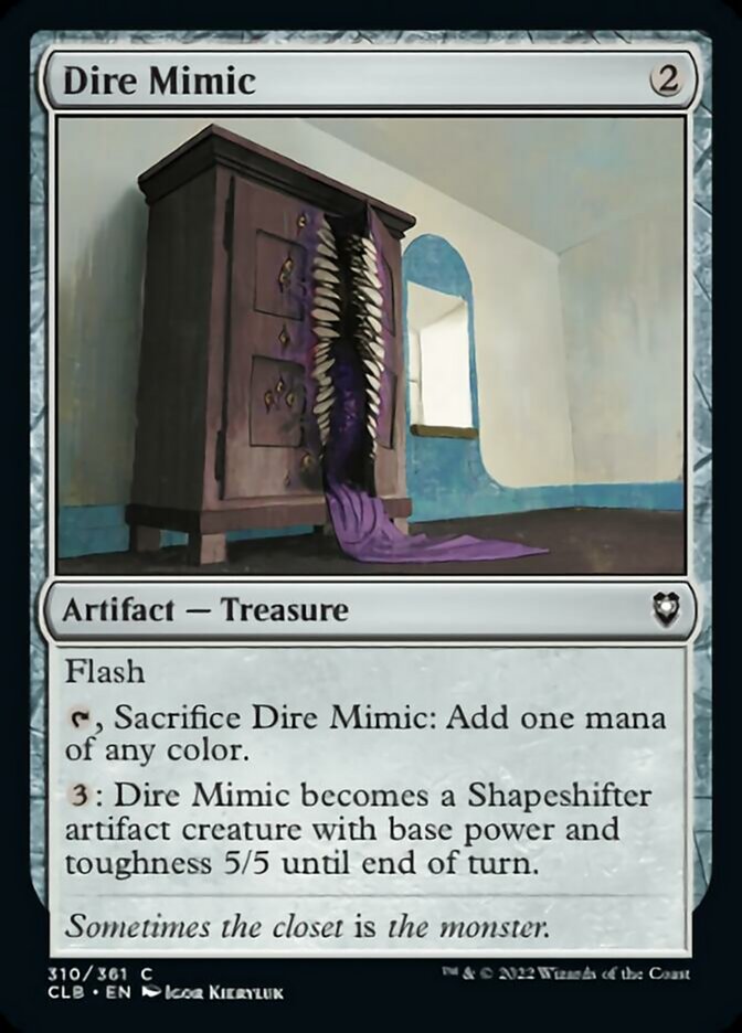 Dire Mimic [Commander Legends: Battle for Baldur's Gate] | Play N Trade Winnipeg