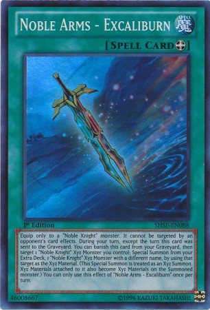 Noble Arms - Excaliburn [SHSP-EN088] Super Rare | Play N Trade Winnipeg