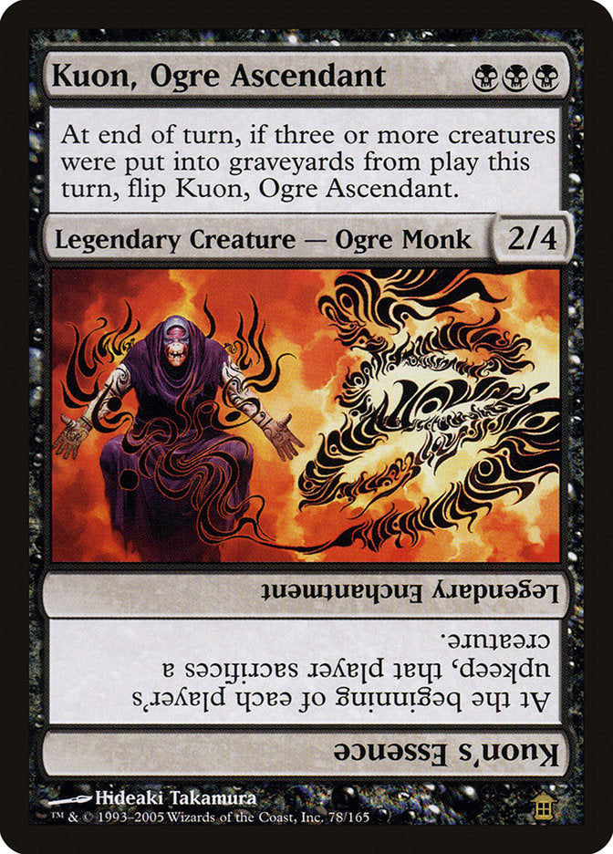 Kuon, Ogre Ascendant // Kuon's Essence [Saviors of Kamigawa] | Play N Trade Winnipeg