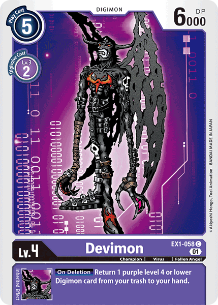 Devimon [EX1-058] [Classic Collection] | Play N Trade Winnipeg