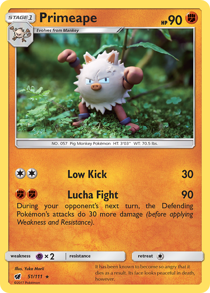 Primeape (51/111) [Sun & Moon: Crimson Invasion] | Play N Trade Winnipeg