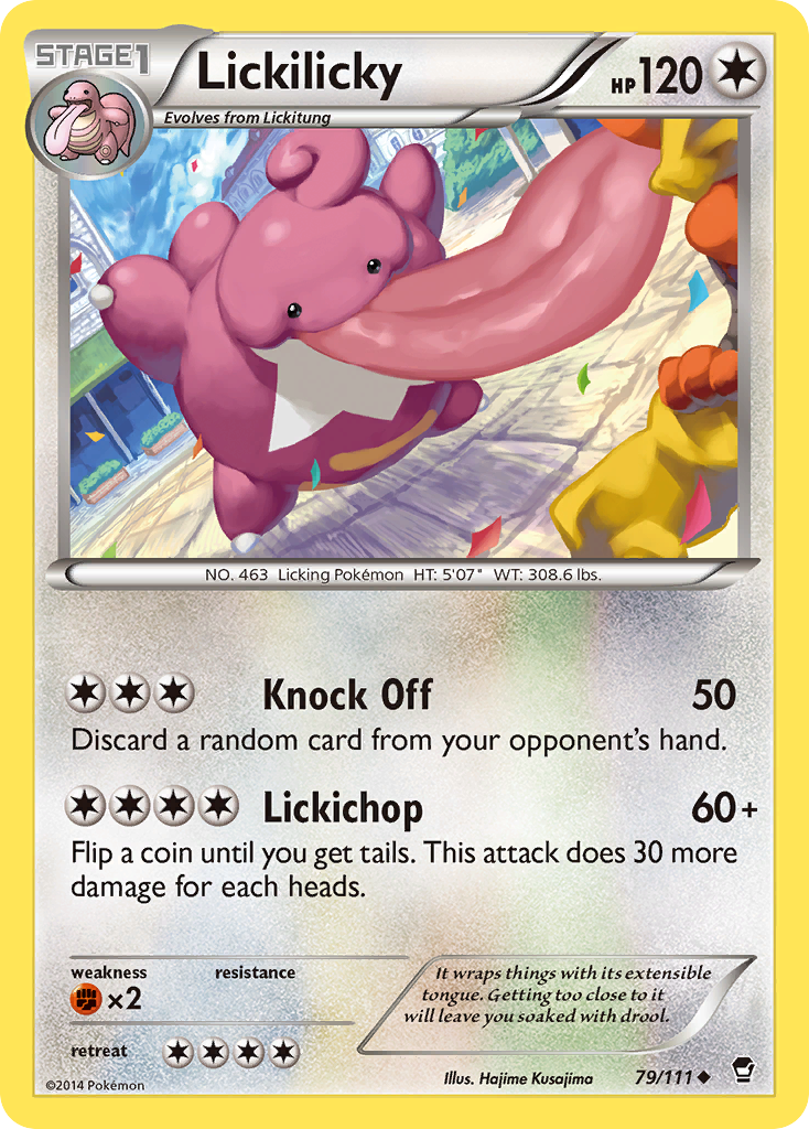 Lickilicky (79/111) [XY: Furious Fists] | Play N Trade Winnipeg