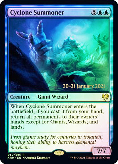 Cyclone Summoner [Kaldheim Prerelease Promos] | Play N Trade Winnipeg