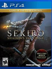 Sekiro Shadows Die Twice [Game Of The Year Edition] - Playstation 4 | Play N Trade Winnipeg