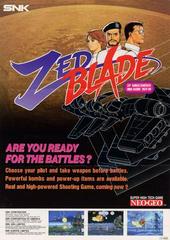 Zed Blade - Neo Geo | Play N Trade Winnipeg