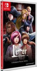 Letter: A Horror Visual Novel - Nintendo Switch | Play N Trade Winnipeg