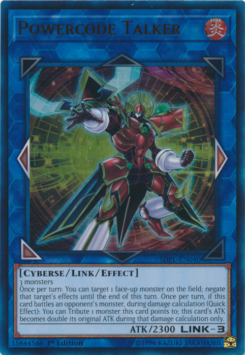 Powercode Talker [SDPL-EN040] Ultra Rare | Play N Trade Winnipeg