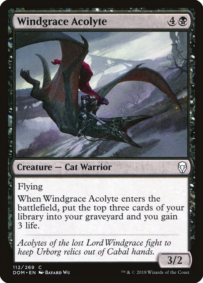 Windgrace Acolyte [Dominaria] | Play N Trade Winnipeg