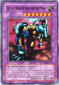 The Last Warrior from Another Planet [DB2-EN012] Super Rare | Play N Trade Winnipeg