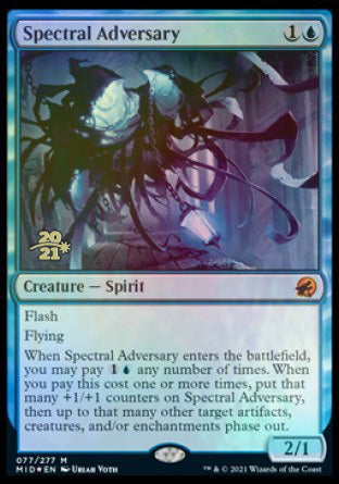 Spectral Adversary [Innistrad: Midnight Hunt Prerelease Promos] | Play N Trade Winnipeg