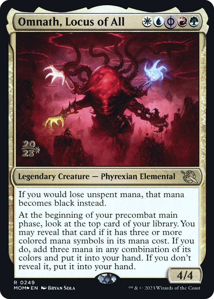 Omnath, Locus of All [March of the Machine Prerelease Promos] | Play N Trade Winnipeg