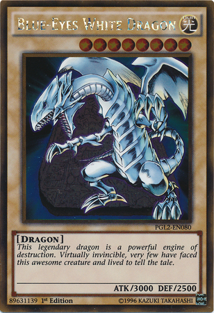 Blue-Eyes White Dragon [PGL2-EN080] Gold Rare | Play N Trade Winnipeg