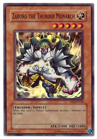 Zaborg the Thunder Monarch [DR2-EN135] Super Rare | Play N Trade Winnipeg