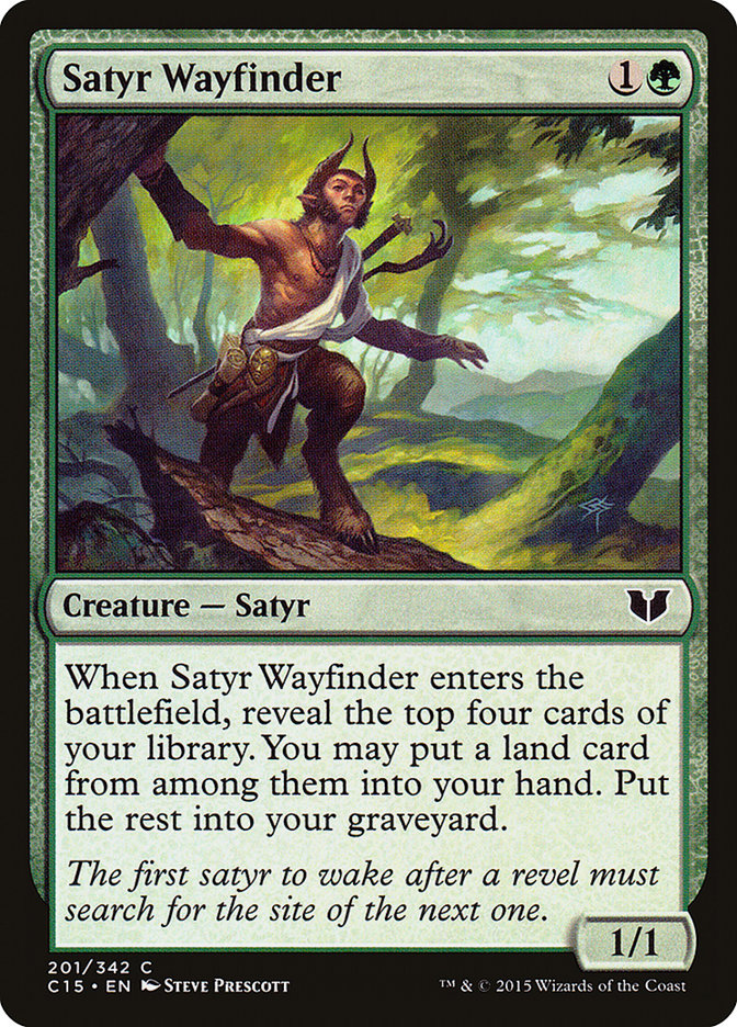 Satyr Wayfinder [Commander 2015] | Play N Trade Winnipeg