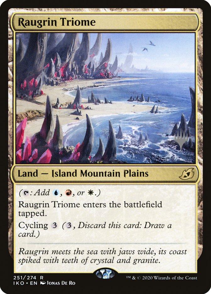 Raugrin Triome (Promo Pack) [Ikoria: Lair of Behemoths Promos] | Play N Trade Winnipeg