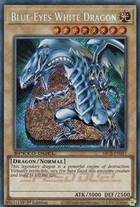 Blue-Eyes White Dragon (Secret) [SBCB-EN087] Secret Rare | Play N Trade Winnipeg