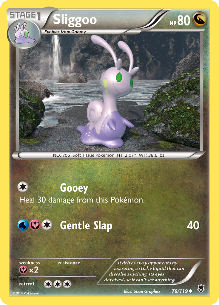 Sliggoo (76/119) [XY: Phantom Forces] | Play N Trade Winnipeg