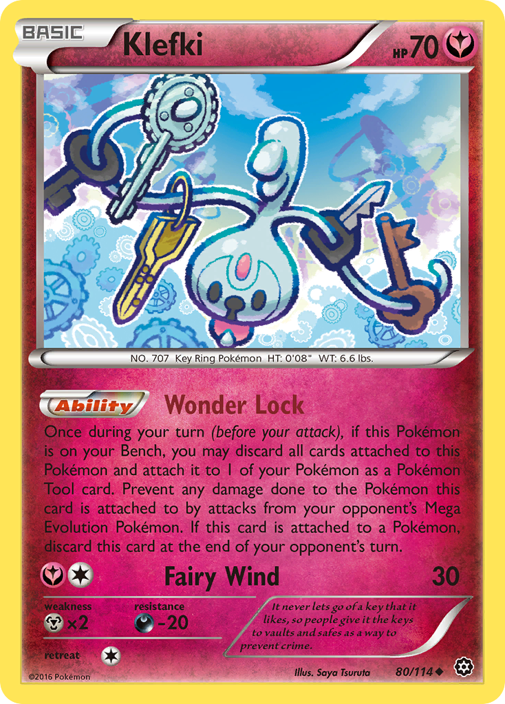 Klefki (80/114) [XY: Steam Siege] | Play N Trade Winnipeg