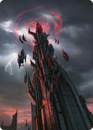 Barad-dur Art Card [The Lord of the Rings: Tales of Middle-earth Art Series] | Play N Trade Winnipeg
