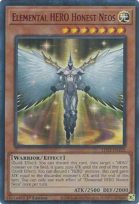 Elemental HERO Honest Neos (Red) [LDS3-EN102] Ultra Rare | Play N Trade Winnipeg