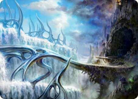 Mistvault Bridge Art Card [Modern Horizons 2 Art Series] | Play N Trade Winnipeg
