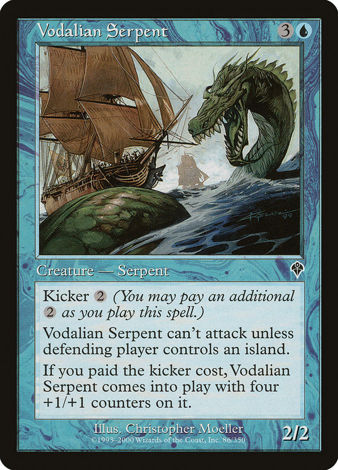 Vodalian Serpent [Invasion] | Play N Trade Winnipeg