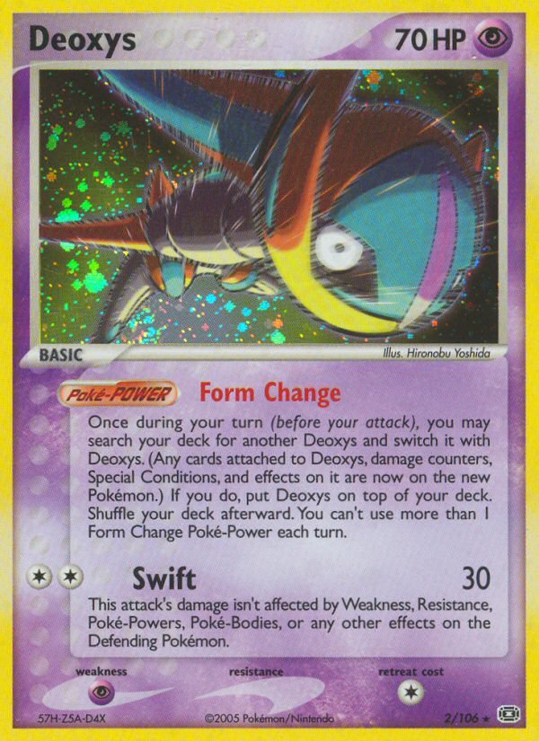 Deoxys (2/106) [EX: Emerald] | Play N Trade Winnipeg