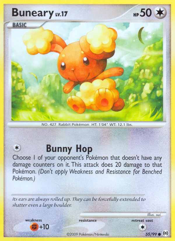 Buneary (55/99) [Platinum: Arceus] | Play N Trade Winnipeg