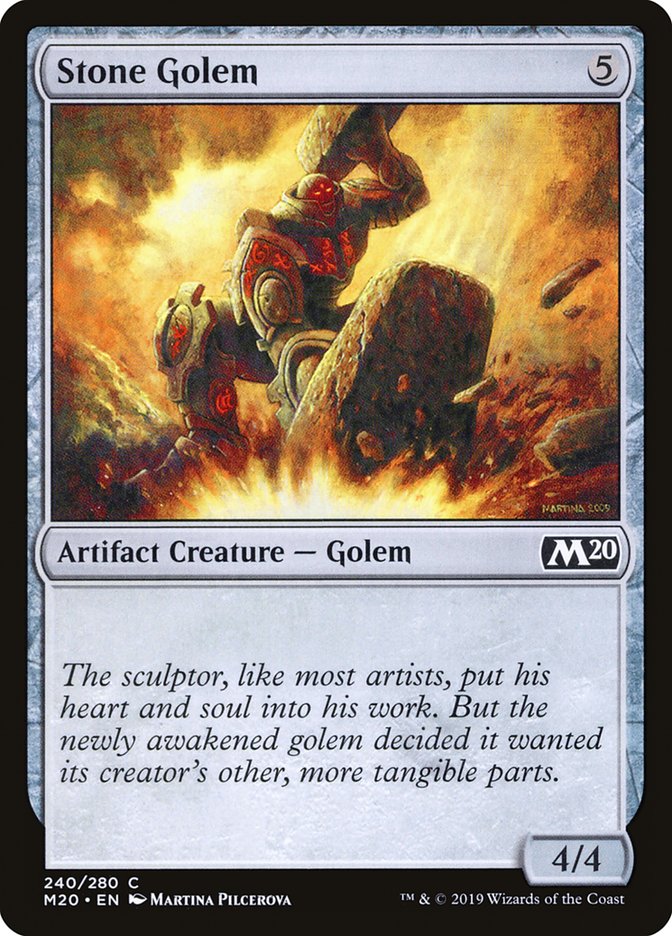 Stone Golem [Core Set 2020] | Play N Trade Winnipeg