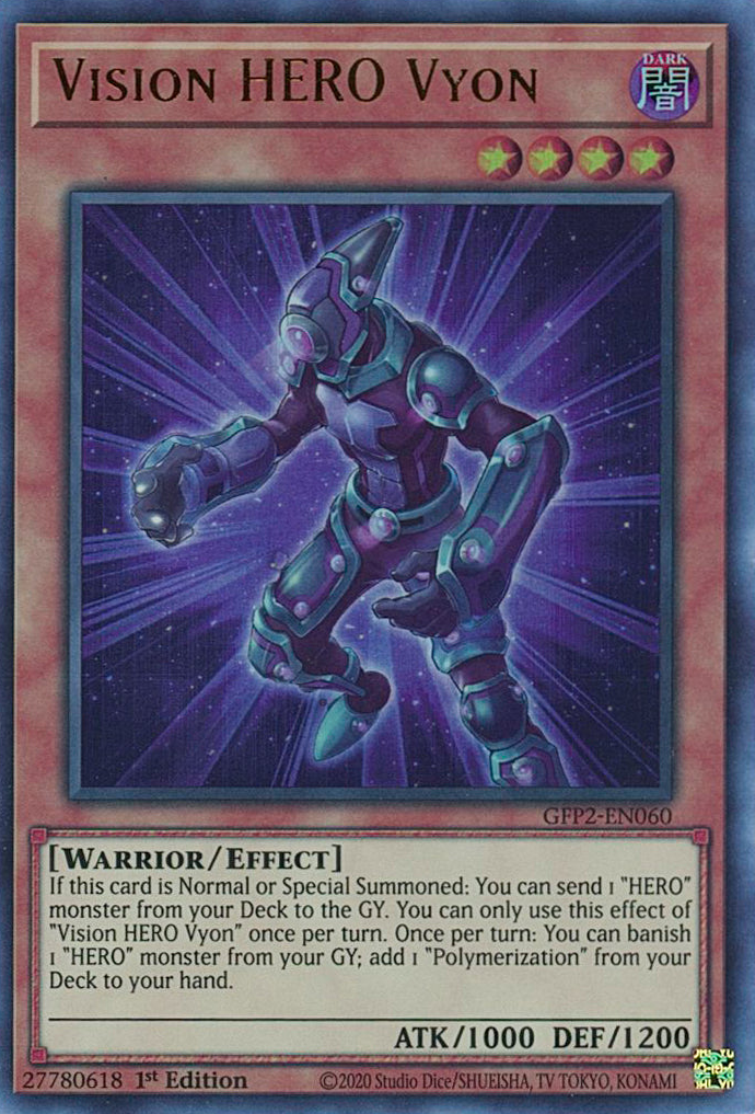 Vision HERO Vyon [GFP2-EN060] Ultra Rare | Play N Trade Winnipeg