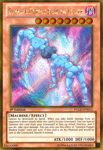 Gimmick Puppet Shadow Feeler [PGLD-EN012] Gold Secret Rare | Play N Trade Winnipeg