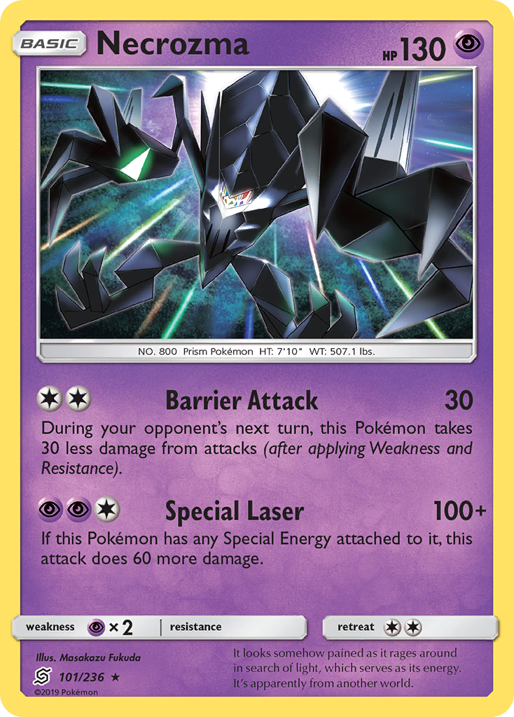 Necrozma (101/236) [Sun & Moon: Unified Minds] | Play N Trade Winnipeg