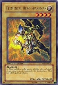 Elemental HERO Sparkman [YSD-ENS01] Ultra Rare | Play N Trade Winnipeg